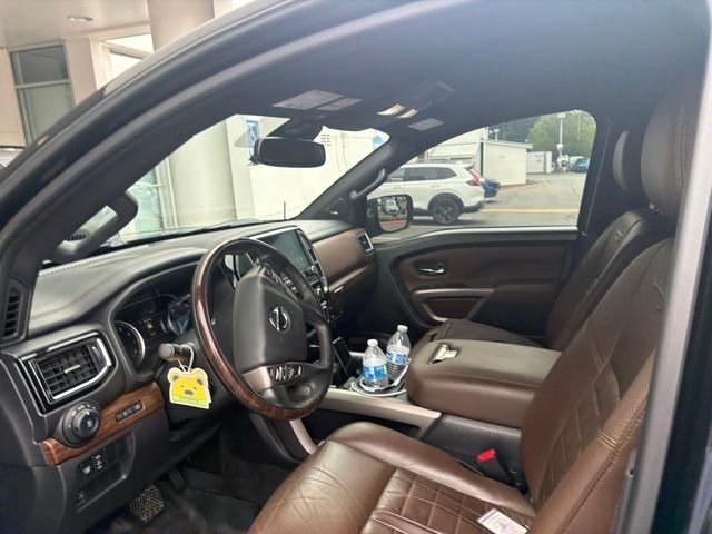 Used 2021 Super Black Nissan Platinum Reserve image 6