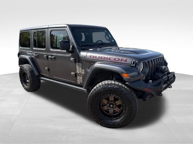 Used 2018 Gray Jeep Unlimited Rubicon image 1