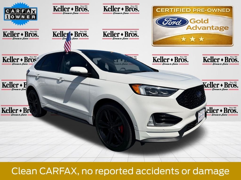 Certified Used 2022 Star White Ford ST image 1