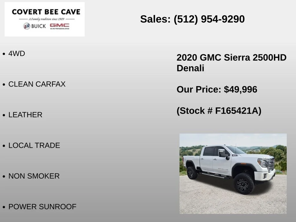 Used 2020 White GMC Denali image 6