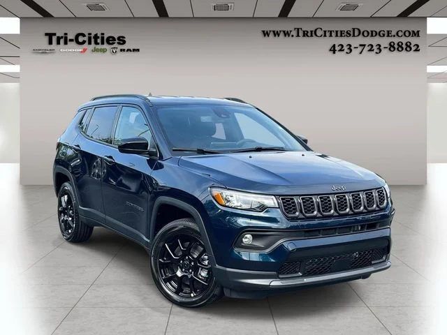 New 2026 Fathom Blue Pearl-Coat Exterior Paint Jeep Latitude Altitude image 1