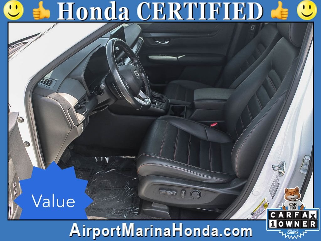 Certified Used 2024 Platinum White Pearl Honda HYBRID 2WD SPORT-L image 19