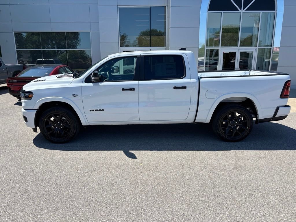 New 2026 Bright White Clear-Coat Exterior Paint RAM Laramie image 2