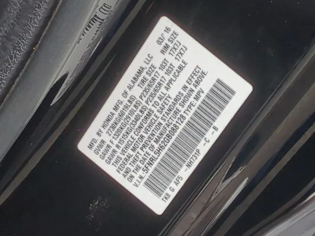 Used 2016  Honda EX-L image 26