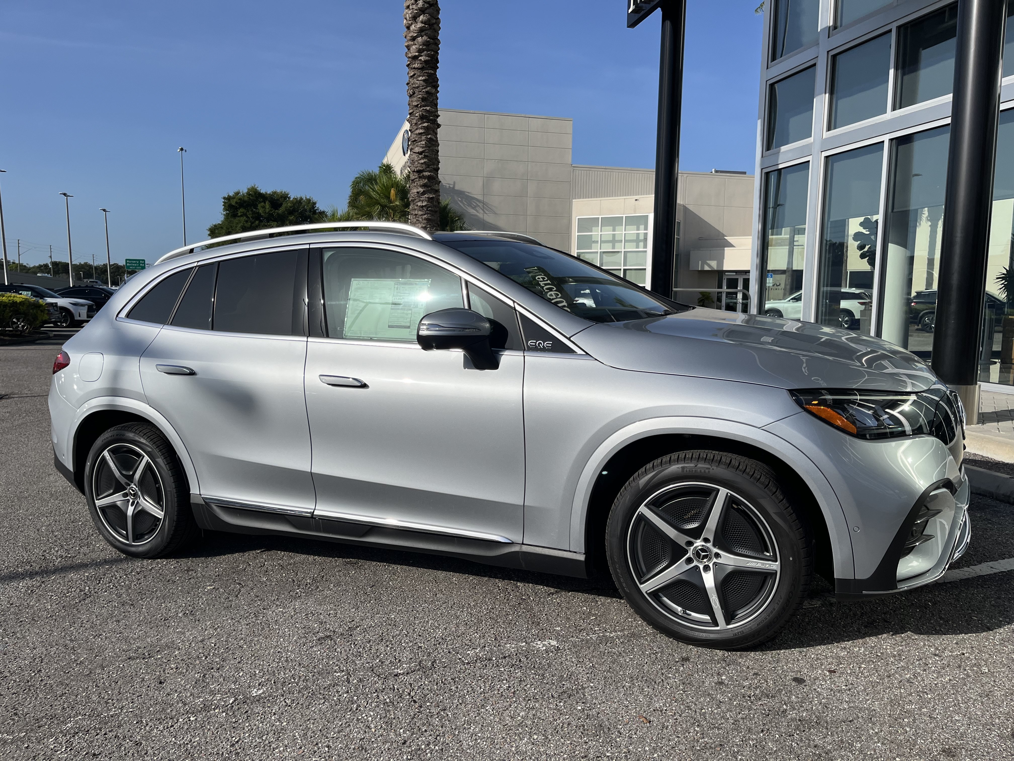 New 2026 Cirrus Silver Metallic Mercedes-Benz EQE 320 image 9