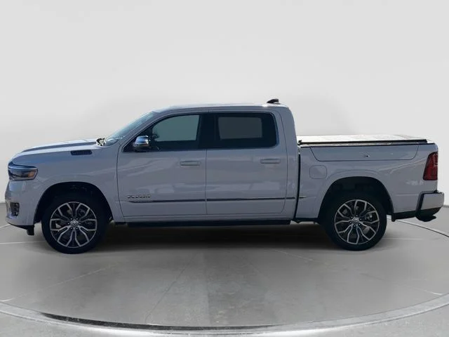 New 2026 Bright White Clear-Coat Exterior Paint RAM Tungsten image 9