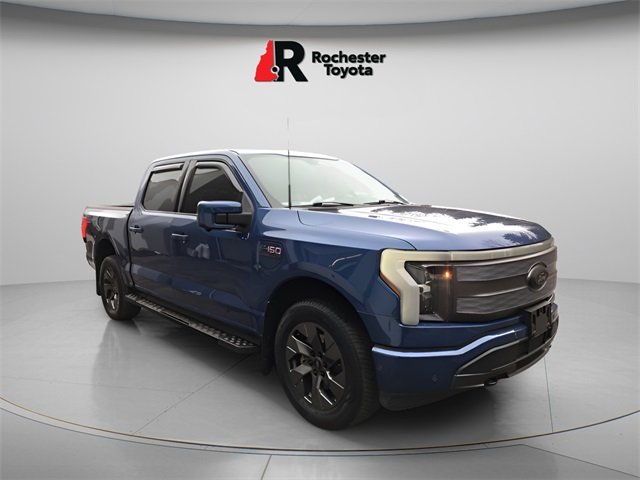 Used 2022 Ford F-150 Lightning Lariat with VIN 1FTVW1EV2NWG04393 for sale in Rochester, NH