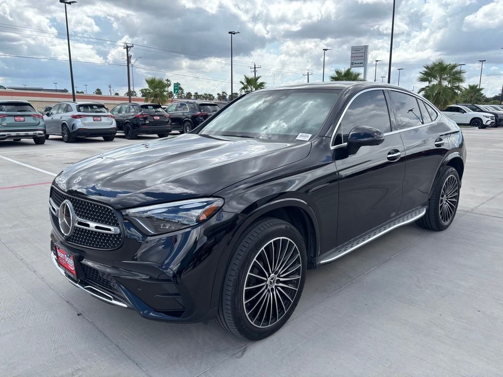 Certified Used 2025 Black Mercedes-Benz GLC 300 Coupe image 3