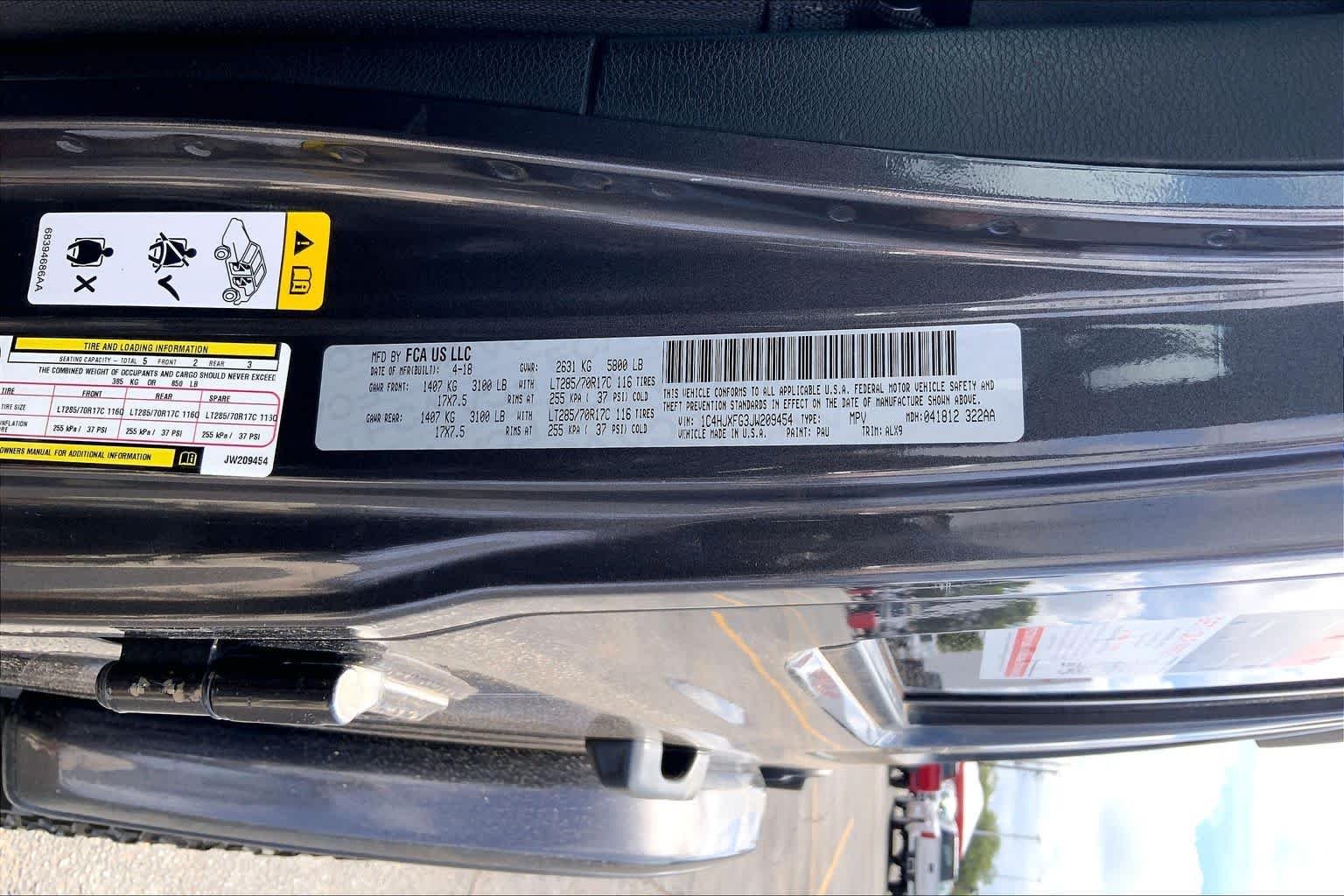Used 2018 Granite Crystal Metallic Clearcoat Jeep Rubicon image 36