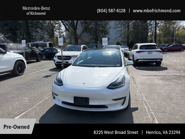 Used 2021 Tesla Model 3 Base with VIN 5YJ3E1EB8MF923977 for sale in Richmond, VA