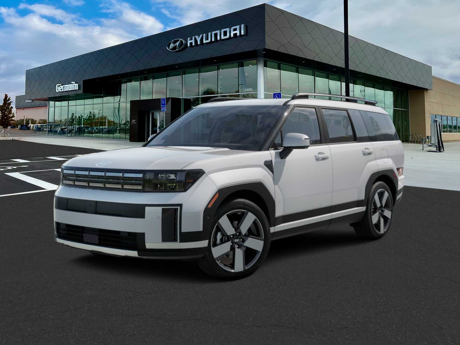 New 2027 Serenity White Hyundai Limited FWD image 2