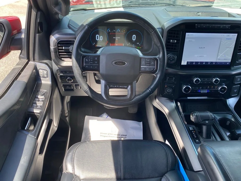 Used 2023 Red Ford Platinum image 10