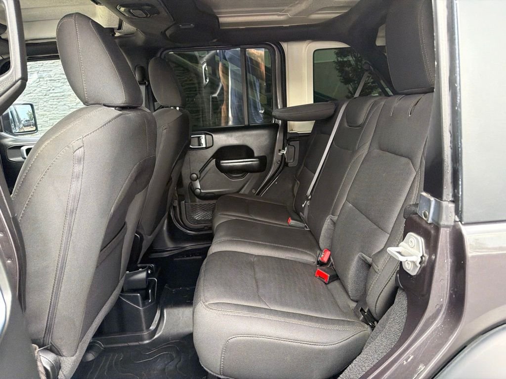 Used 2020 Gray Jeep Unlimited Sport image 13