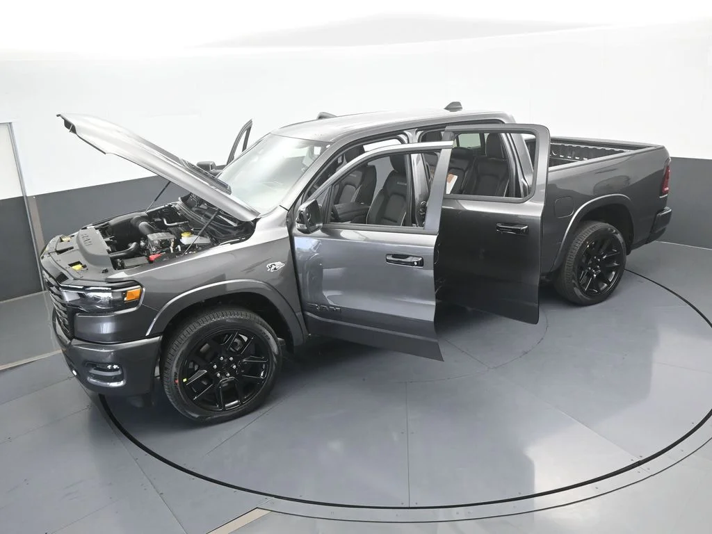 New 2026 Granite Crystal Metallic Clearcoat Ram Laramie image 64
