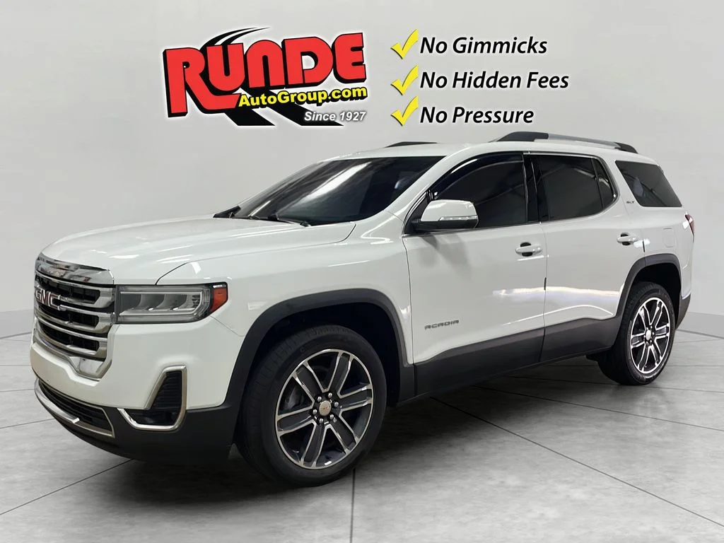Used 2020 Summit White GMC SLT image 1