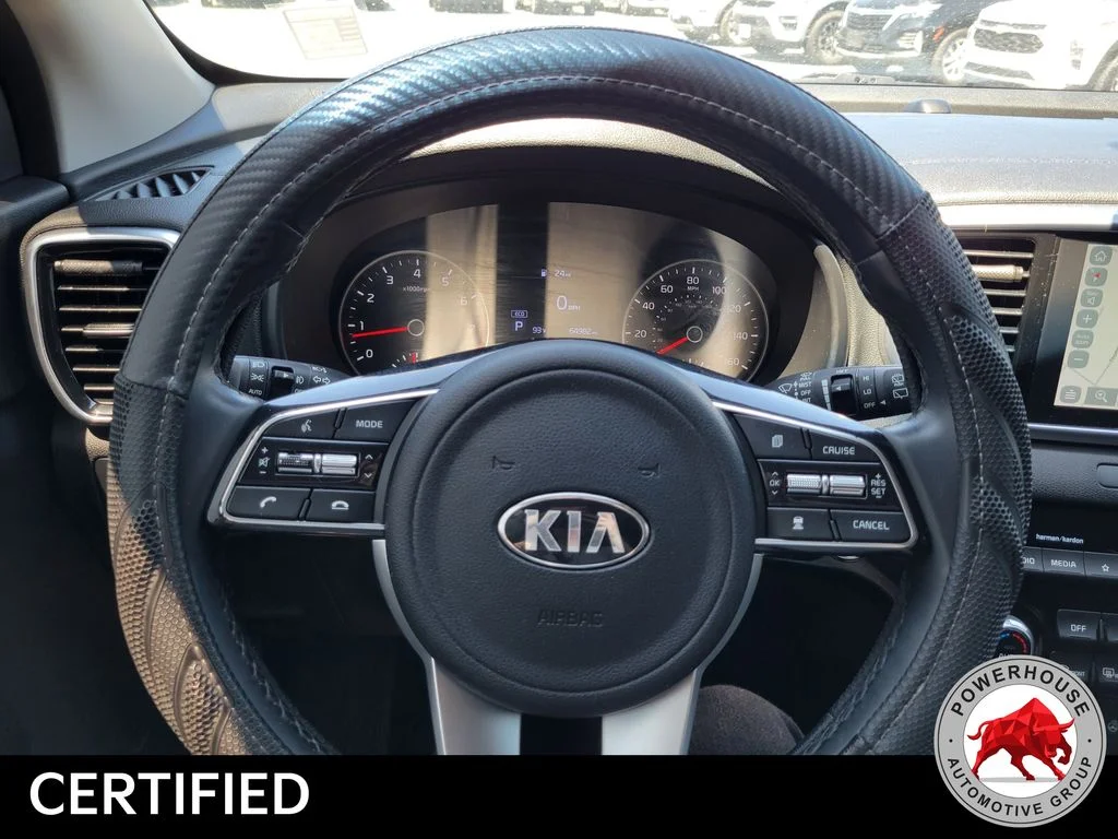 Used 2021 White Kia EX image 36