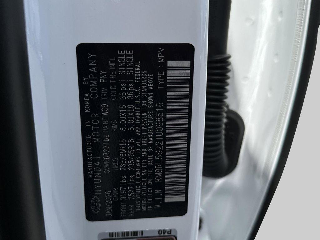 New 2026 Creamy White Pearl Hyundai SEL FWD image 28