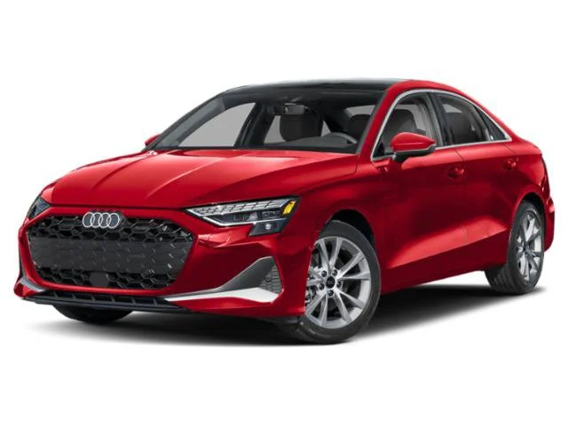 New 2026 Progressive Red Metallic Audi Premium Plus image 1