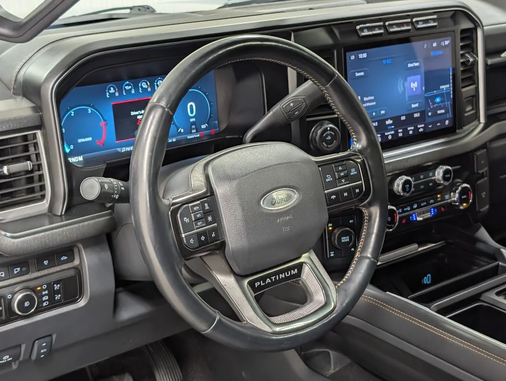 Certified Used 2024 Glacier Gray Metallic Ford Platinum image 14