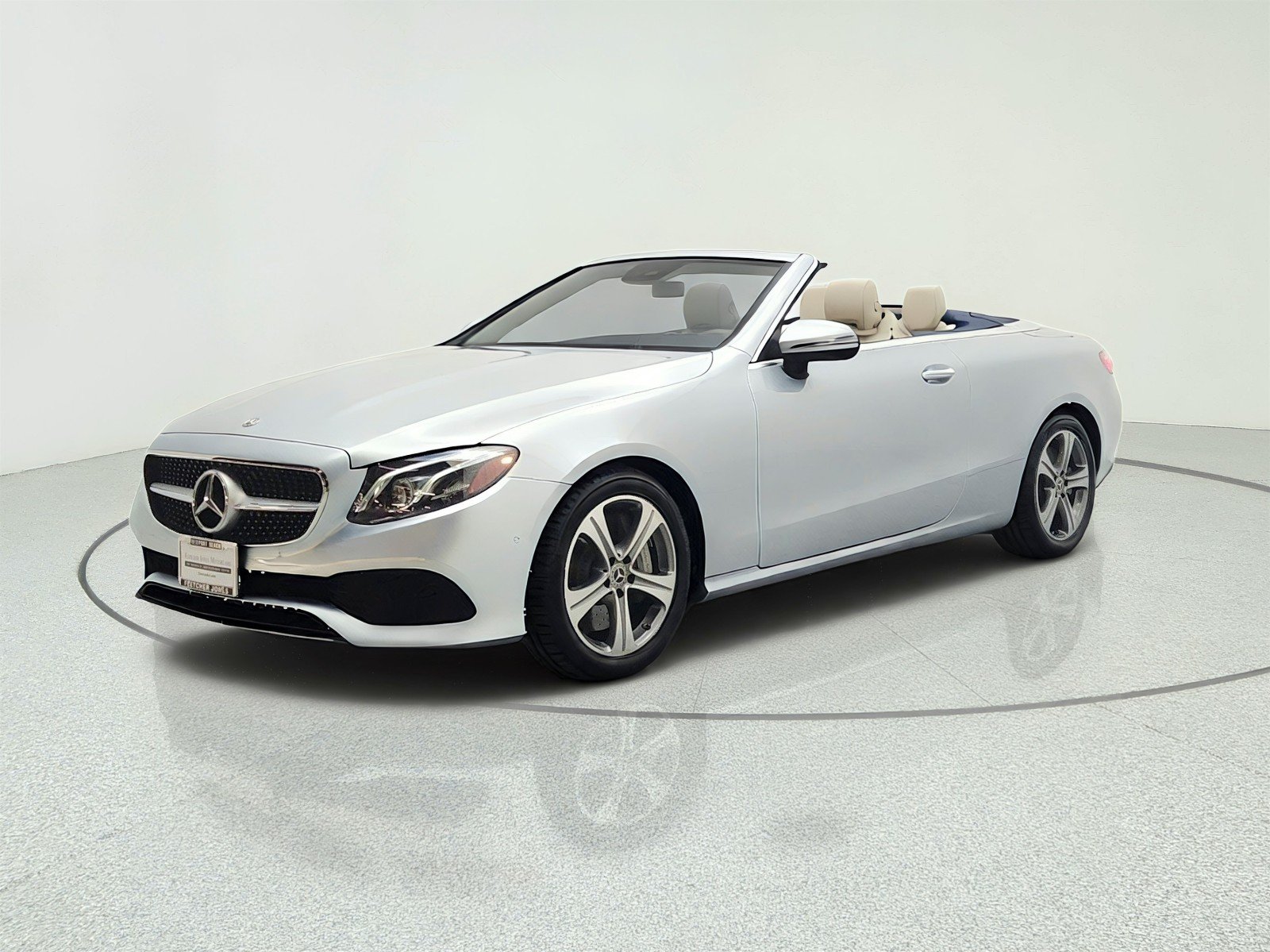 Used 2018 Diamond Silver Metallic Mercedes-Benz E 400 RWD Cabriolet image 1