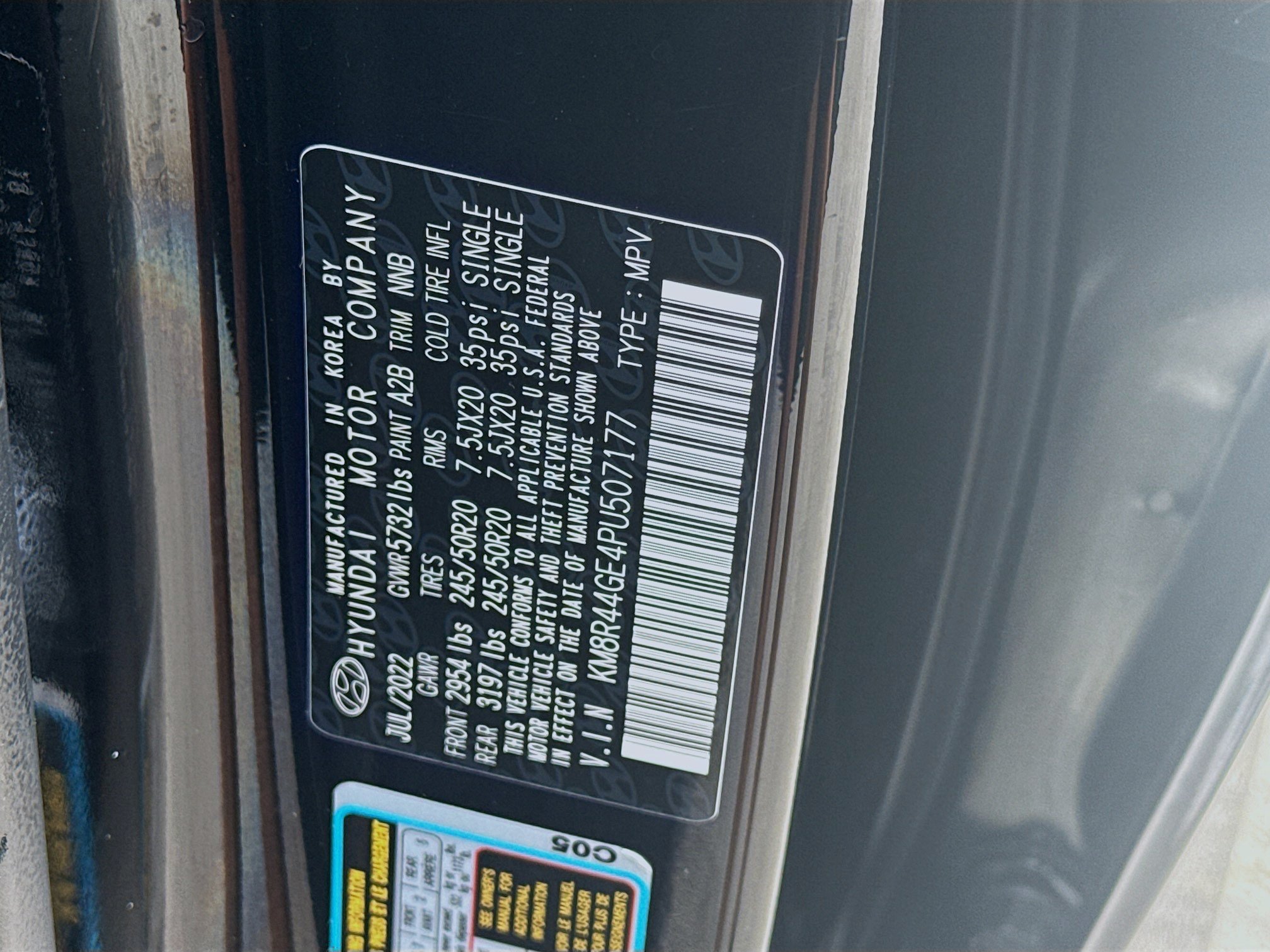 Used 2023 Abyss Black Pearl Hyundai SEL image 35