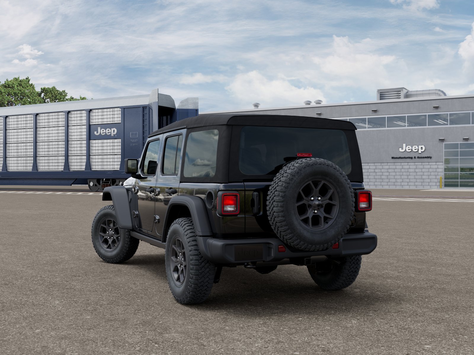 New 2027 Black Clearcoat Jeep Willys image 3