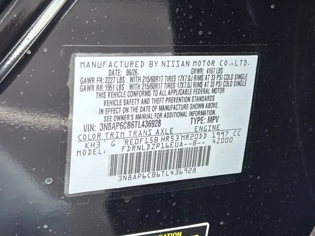New 2026 Super Black Nissan SV image 33