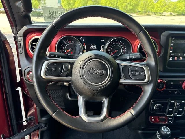 Used 2021 Red Jeep Rubicon image 14