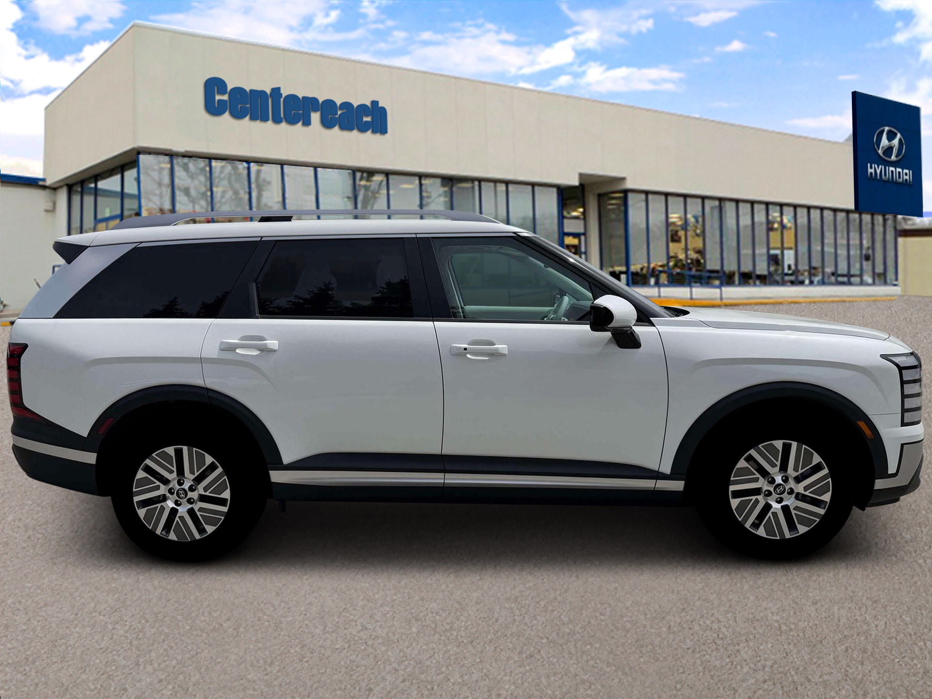 New 2026 Creamy White Pearl Hyundai SEL 8P image 9