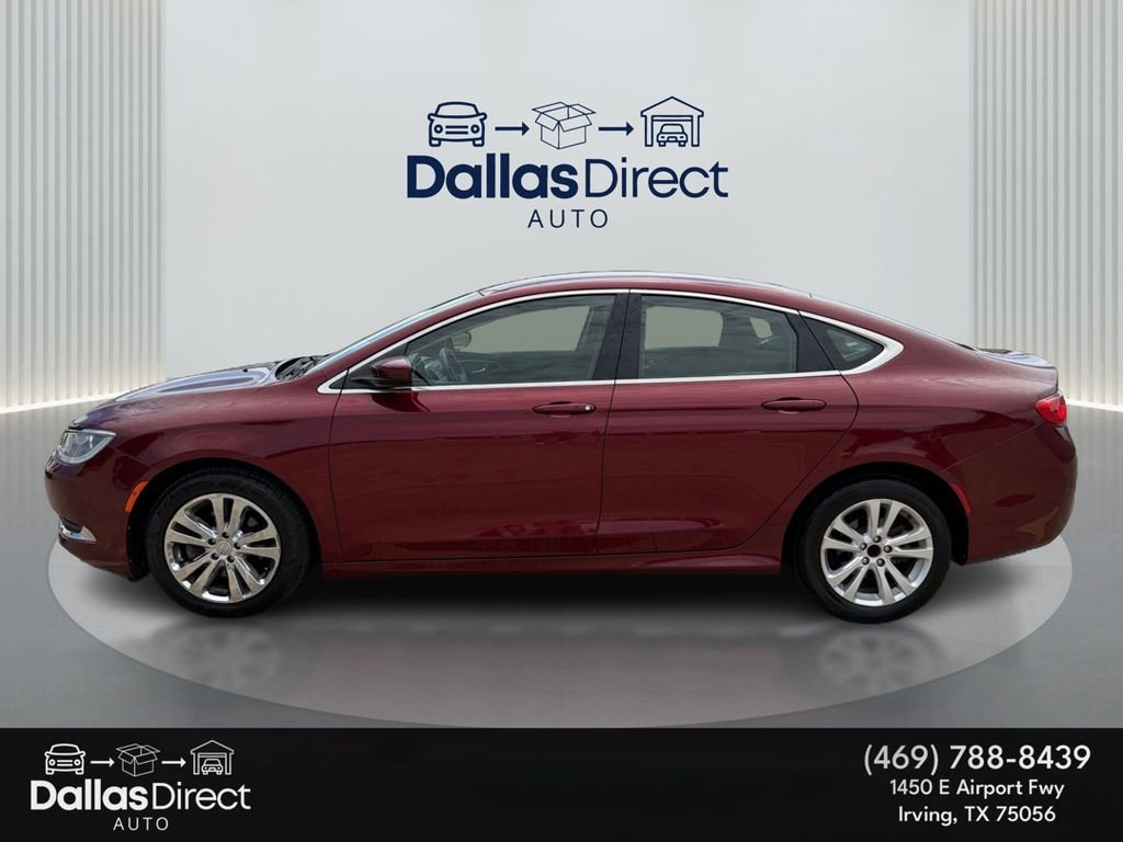 Used 2015 Velvet Red Pearlcoat Chrysler Limited image 9