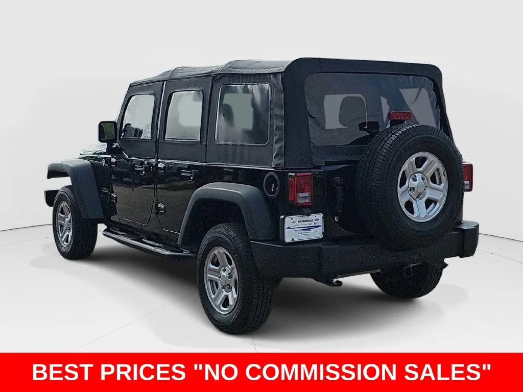 Used 2016 Black Jeep Unlimited Sport image 5