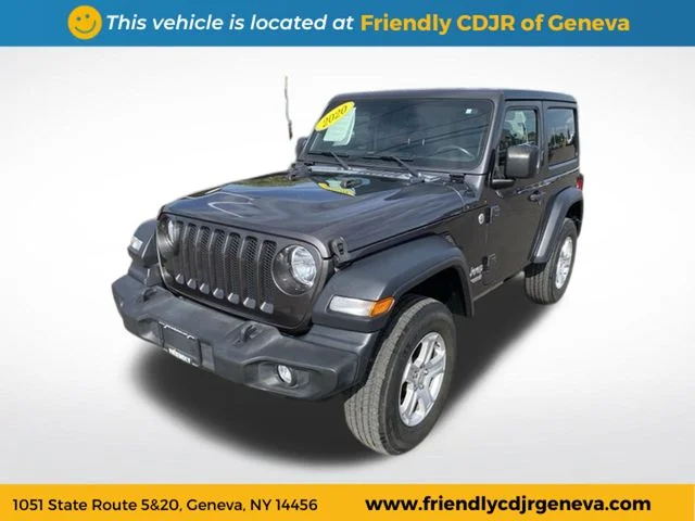 Used 2020 Gray Jeep Sport S image 1