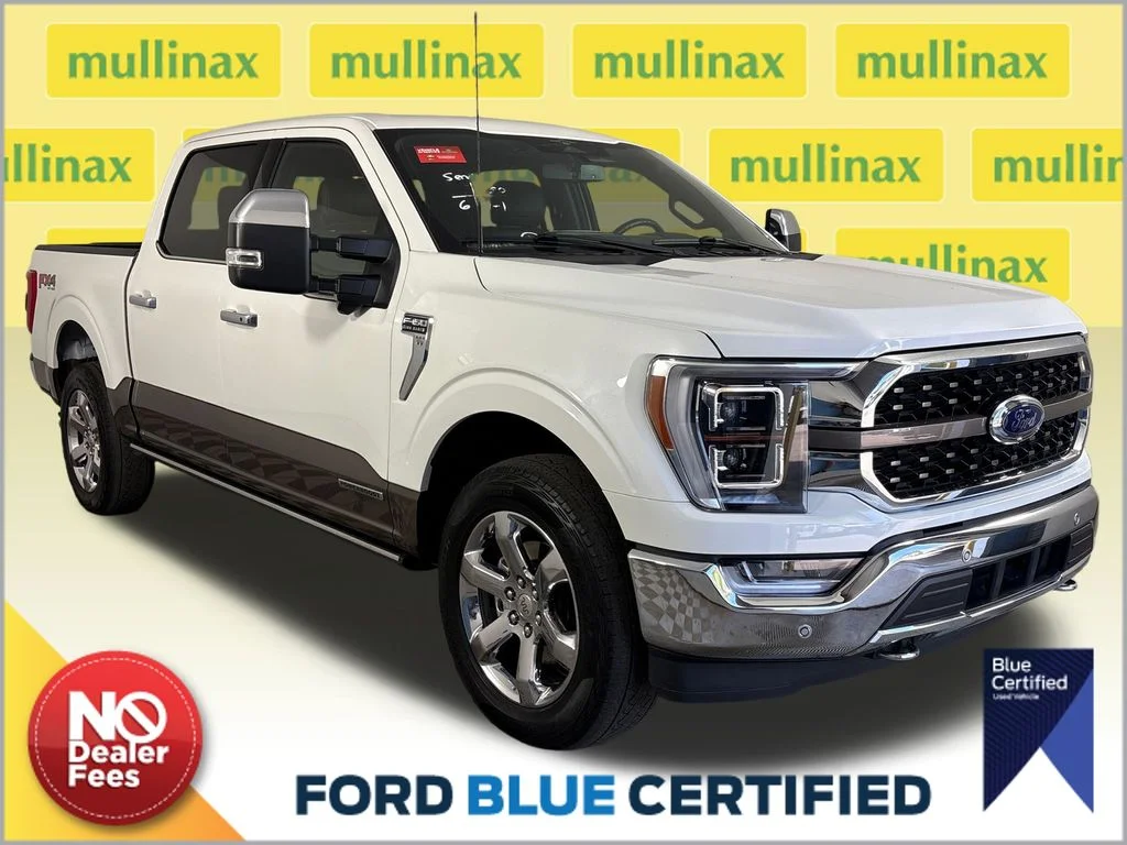 Certified Used 2023 White Ford King Ranch image 1