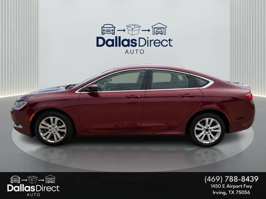 Used 2015 Velvet Red Pearlcoat Chrysler Limited image 9