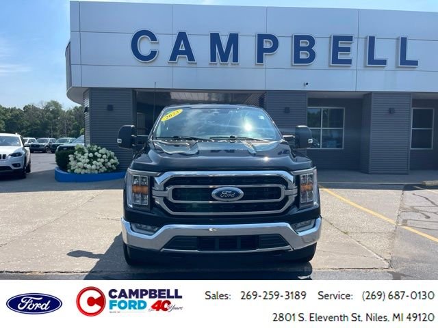 Certified Used 2023 Agate Black Metallic Ford XLT image 8
