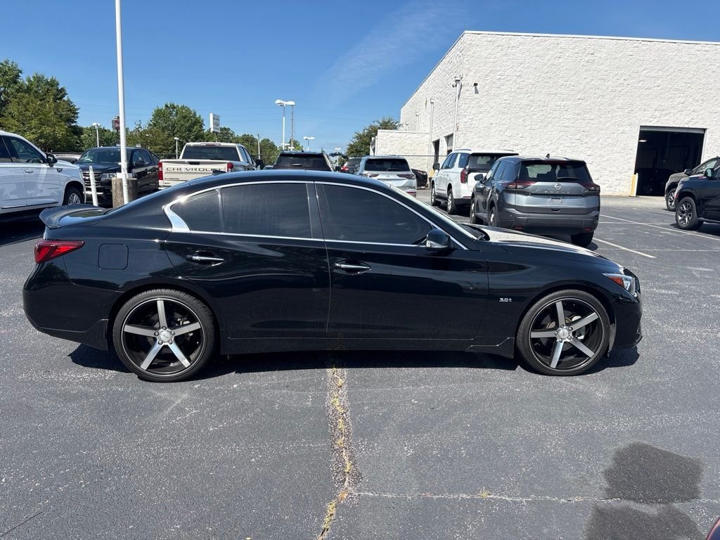 Used 2020 Black INFINITI 3.0t LUXE image 2