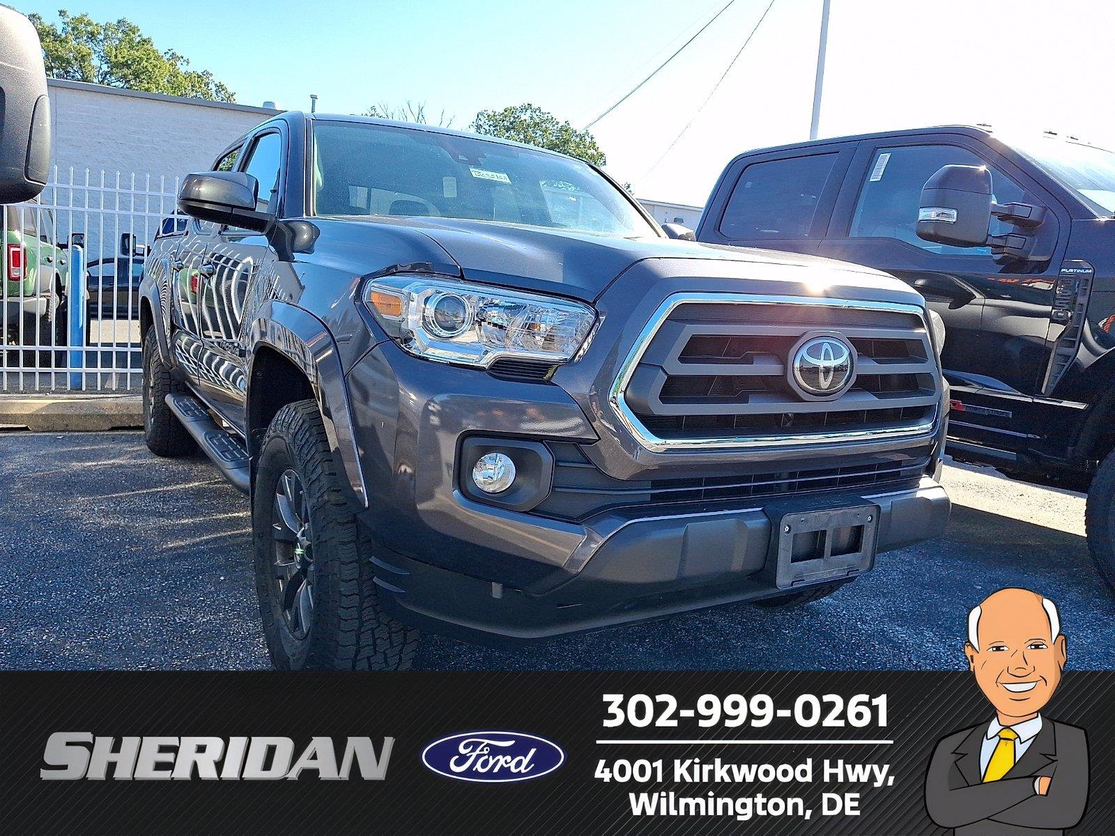 Used 2021 Magnetic Gray Metallic Toyota SR5 V6 image 1