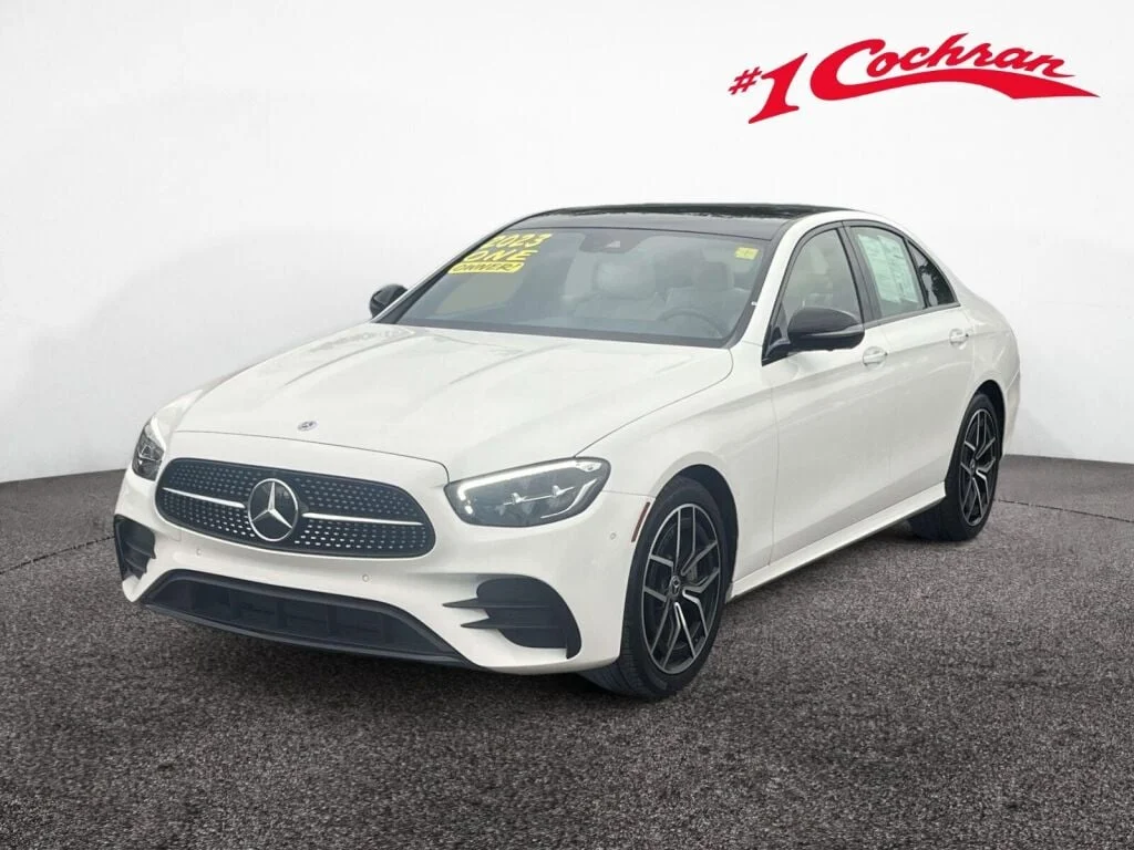 Used 2023 Polar White Mercedes-Benz E 350 image 12