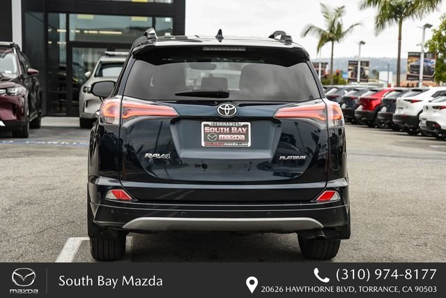 Used 2017 Blue Toyota Platinum image 7