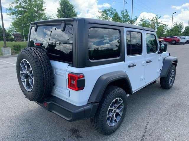 New 2026 Bright White Clear-Coat Exterior Paint Jeep Sport S image 7