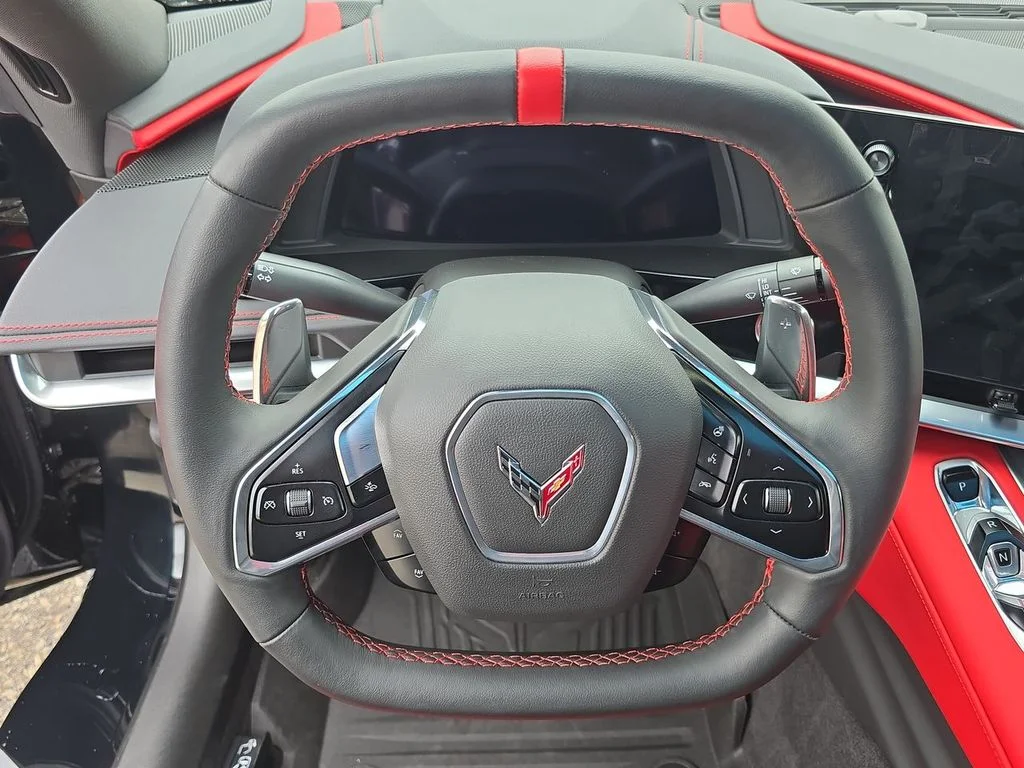 Certified Used 2024 Black Chevrolet Stingray image 11
