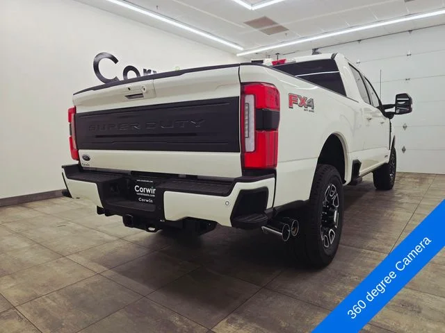 New 2026 Star White Metallic Tri-Coat Ford F-250® Platinum® image 4