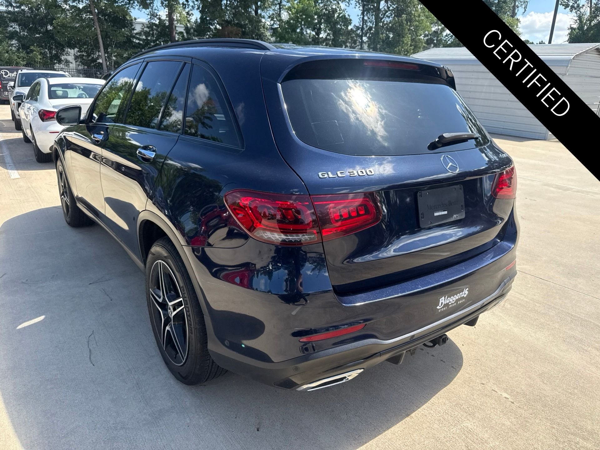 Certified Used 2021 Obsidian Black Mercedes-Benz GLC 300 image 6