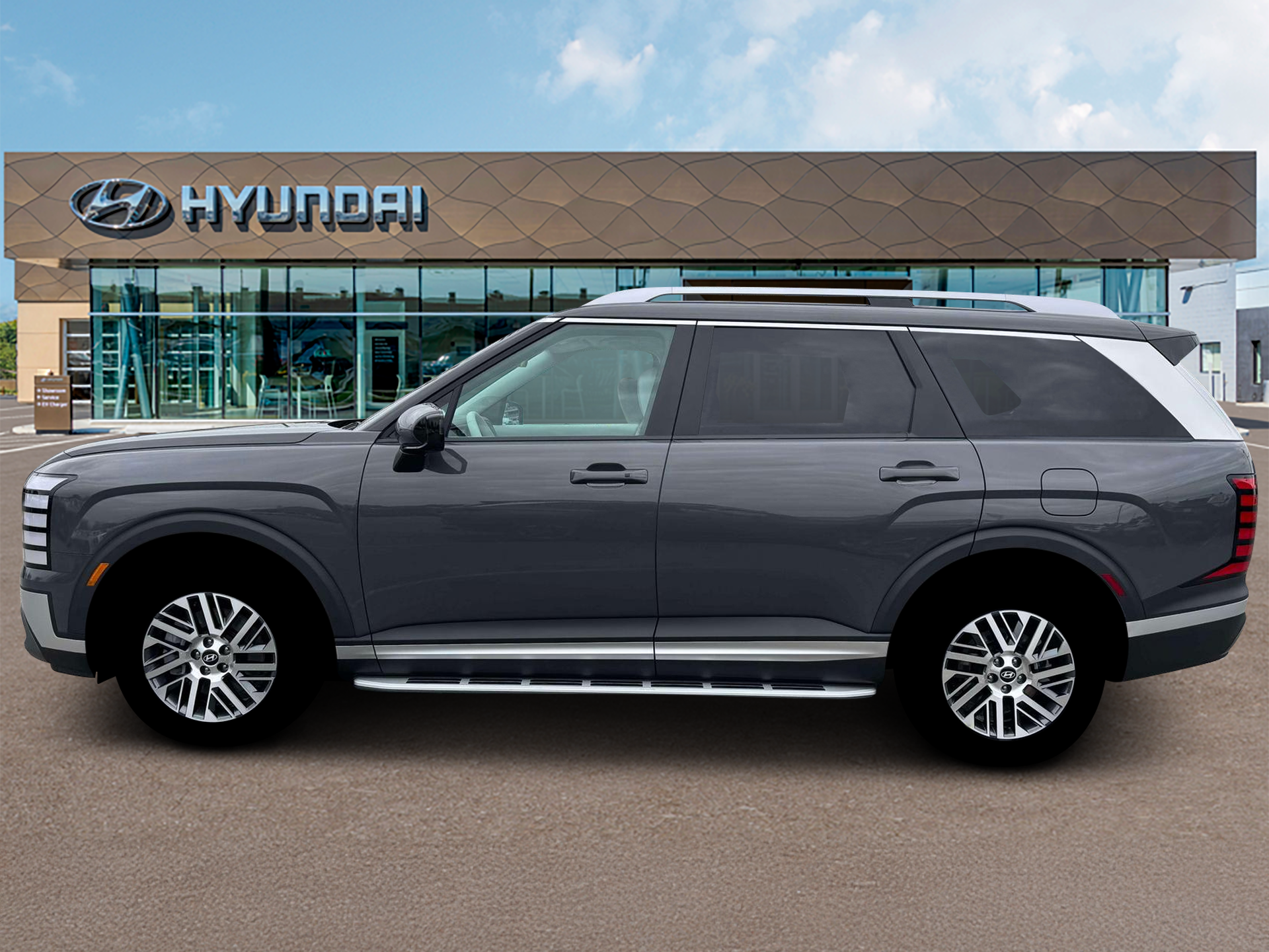 New 2026 Ecotronic Gray Pearl Hyundai SEL 7P image 3