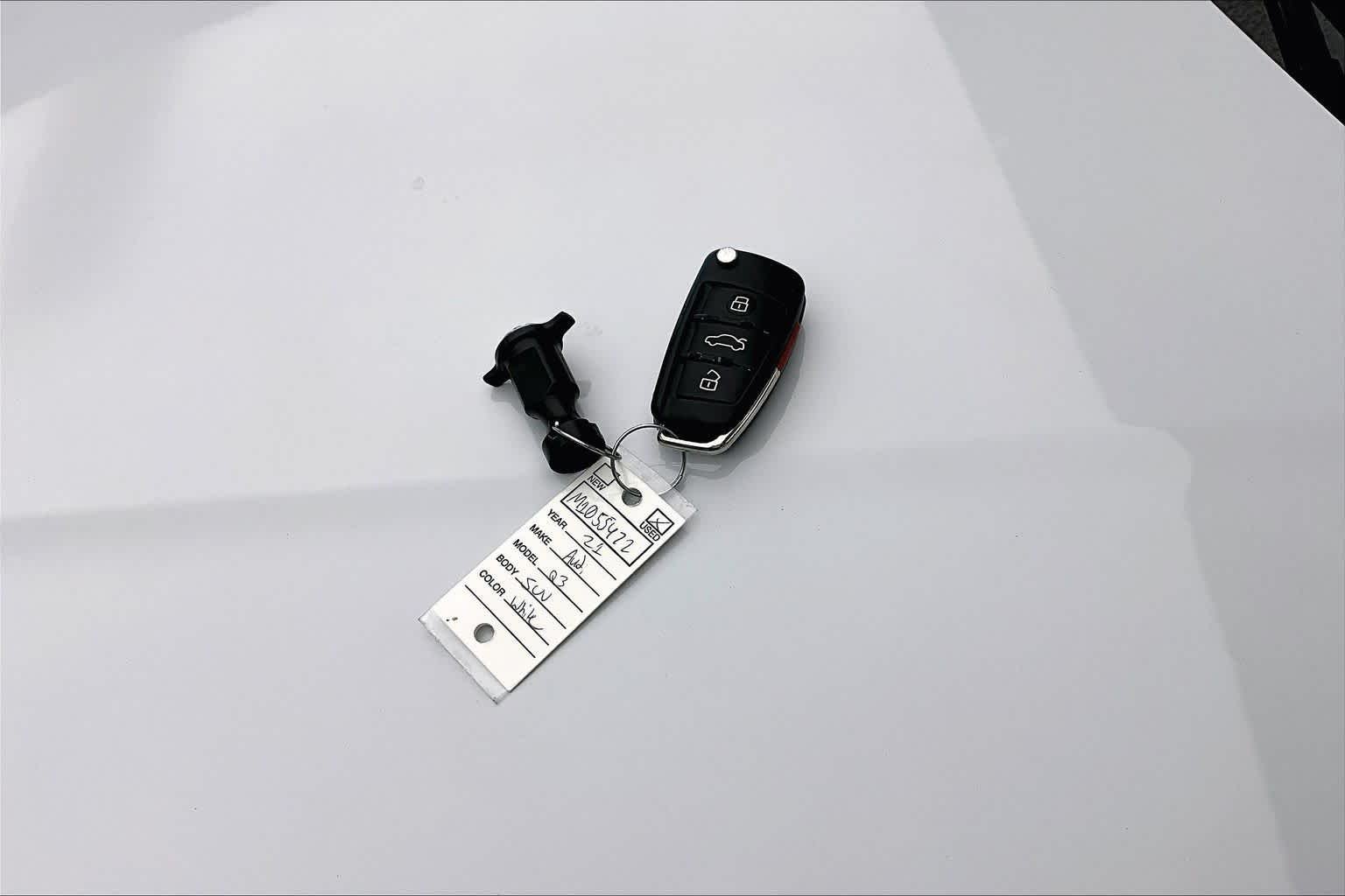 Used 2021 Glacier White Metallic Audi S line Premium Plus image 15