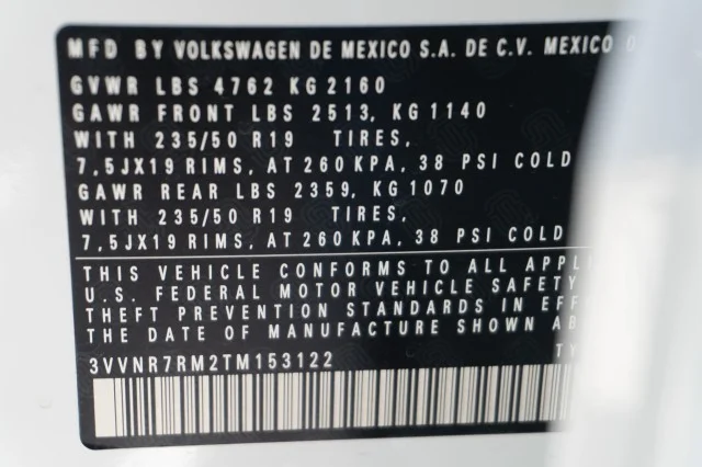 New 2026 Pure White Volkswagen 2.0T SE image 34