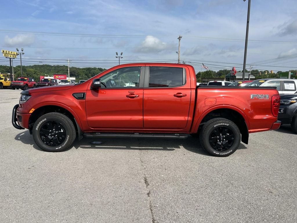Certified Used 2023 Hot Pepper Red Metallic Tinted Clearcoat Ford Lariat image 7