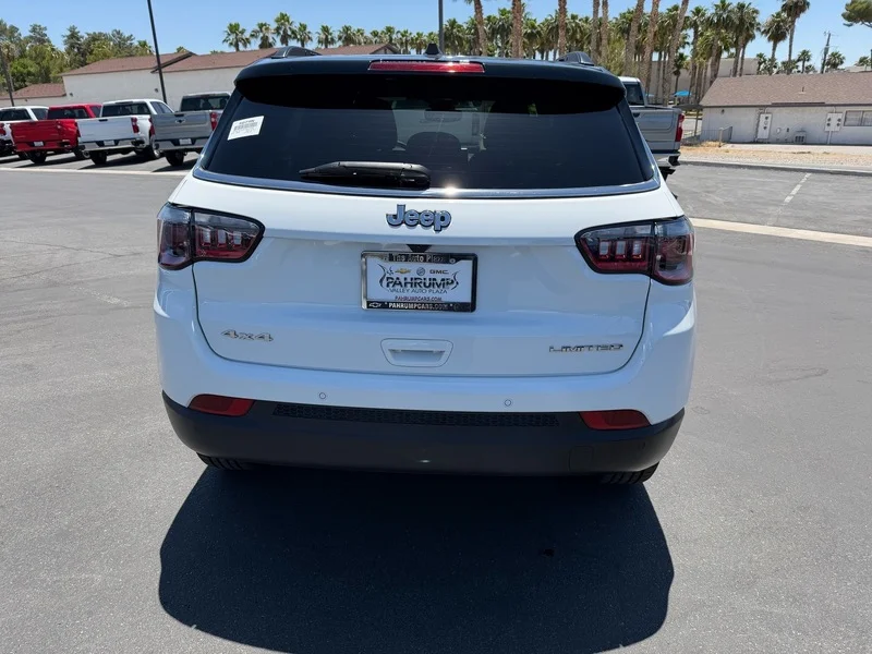 Used 2025 Bright White Clea Jeep Limited image 4