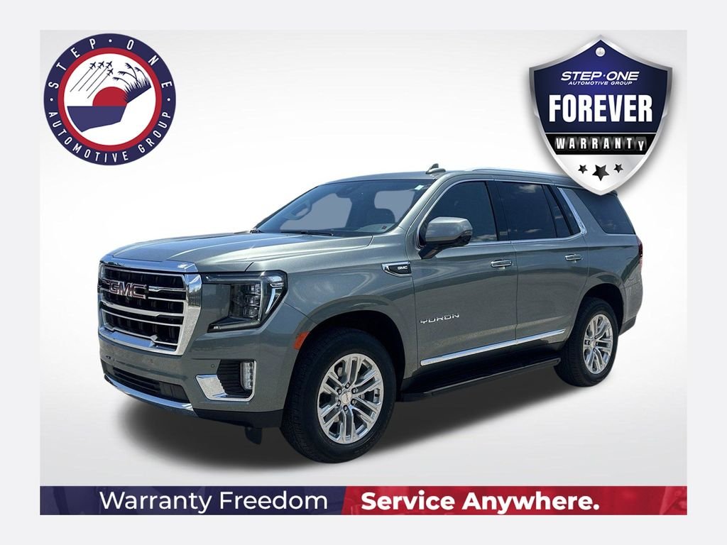 Used 2023 Green GMC SLT image 1