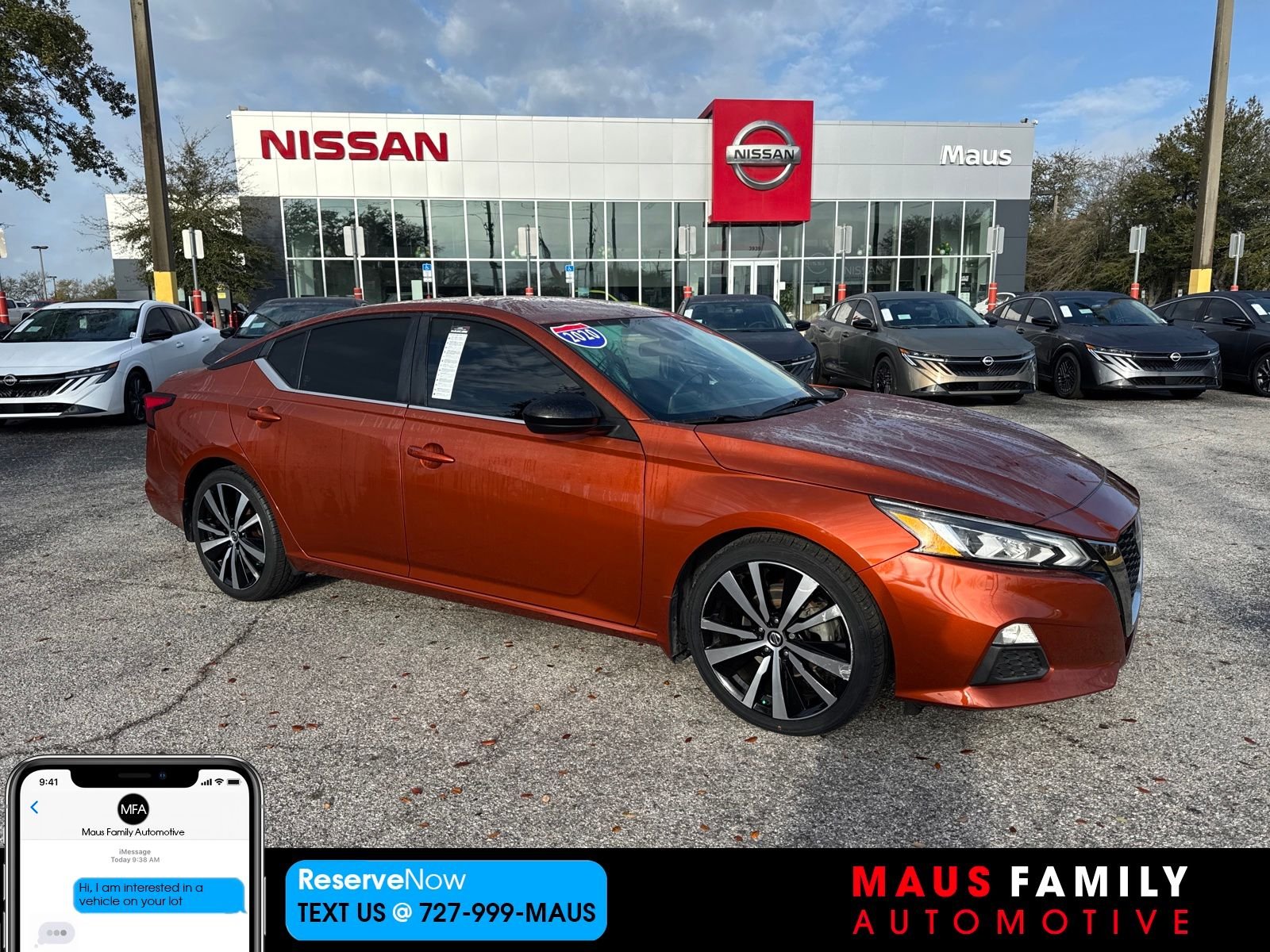 2020 Nissan Altima SR